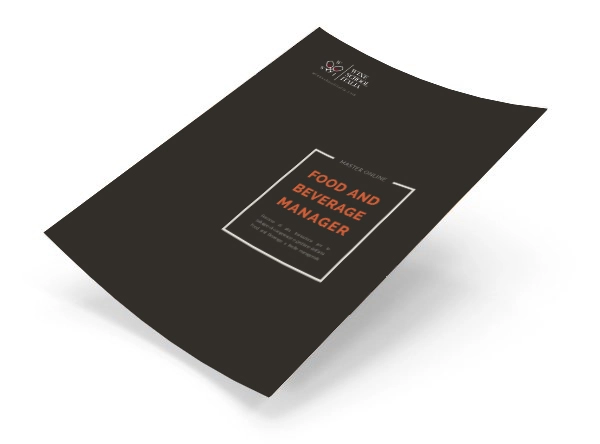 food and beverage manager brochure