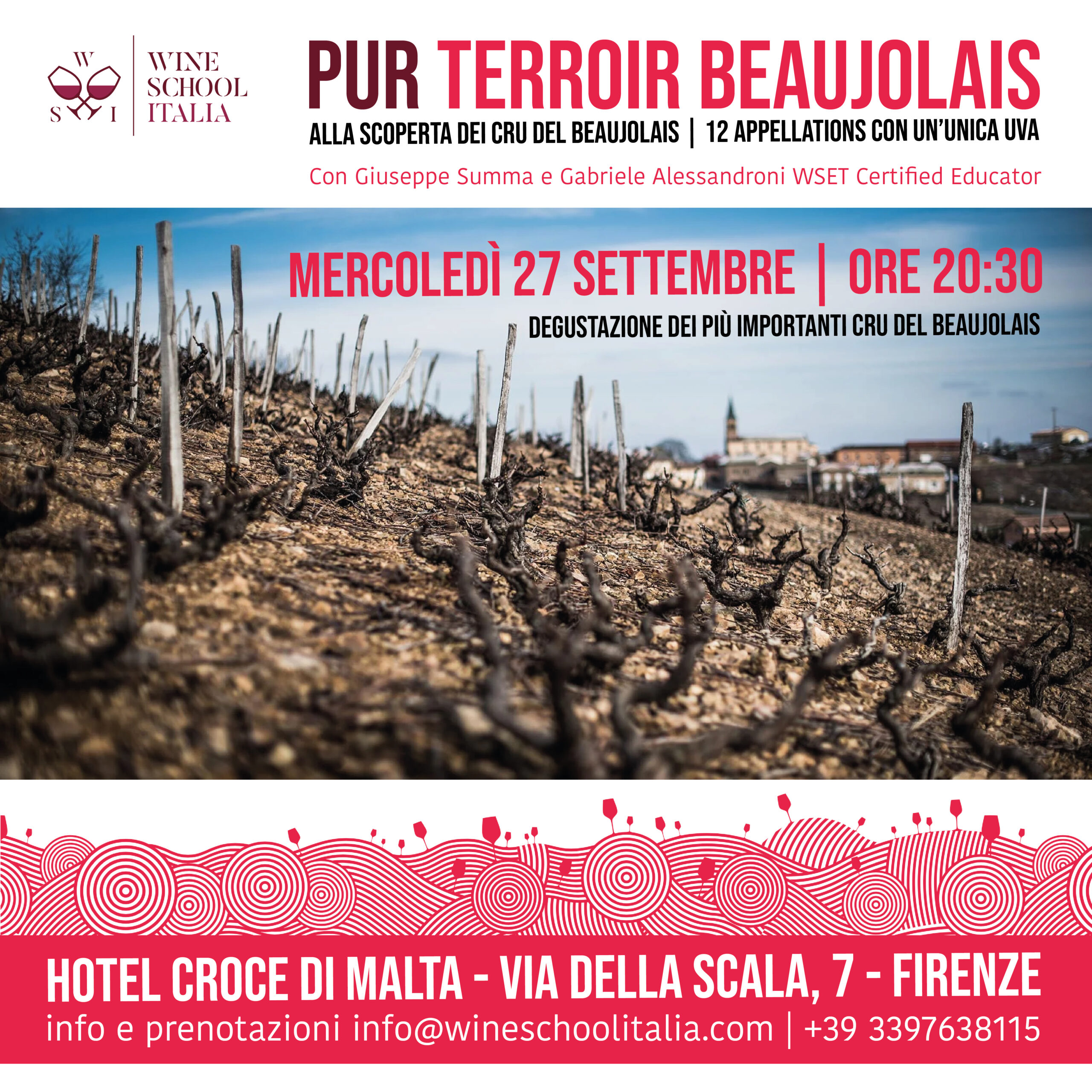 Pur Terroir Beaujolais | Degustazione dei Beaujolais Cru AOC