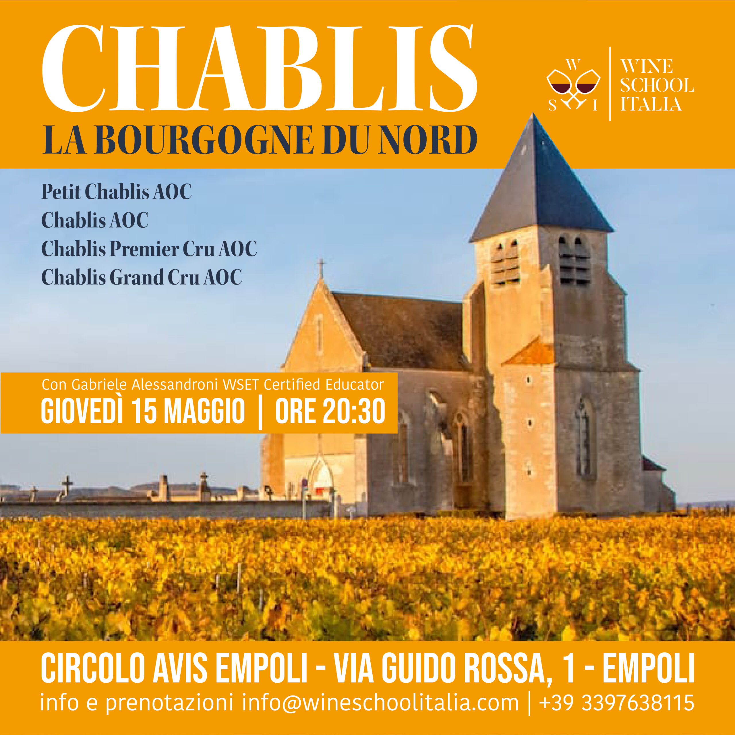 CHABLIS – La Bourgogne du Nord. Degustazione verticale tra cru, eleganza e mineralità
