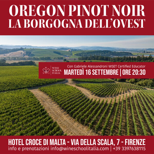 Degustazione OREGON Pinot Noir Degustazione OREGON Pinot Noir