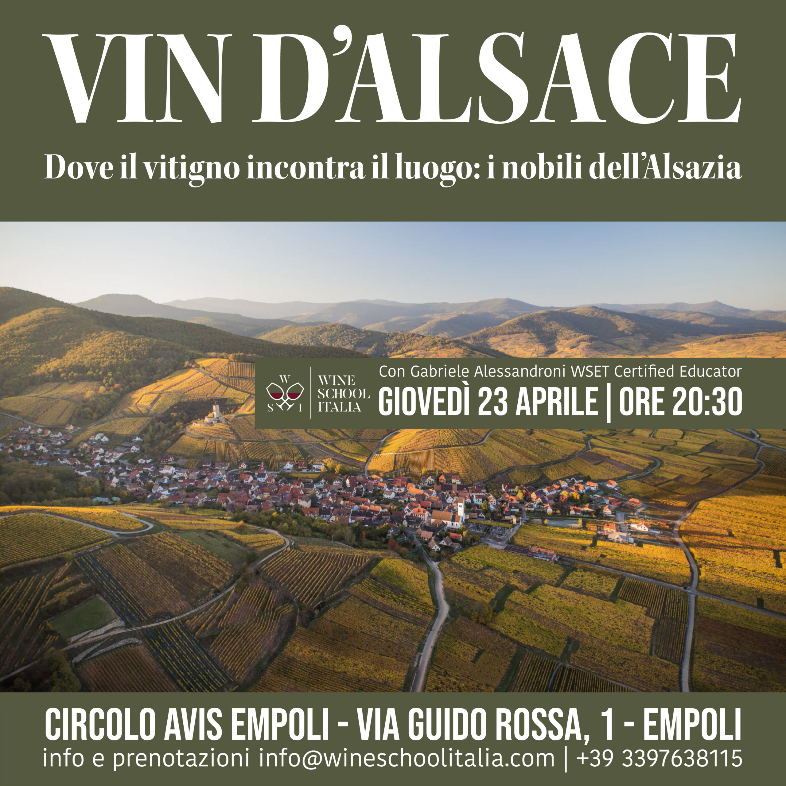 Degustazione vini Alsazia